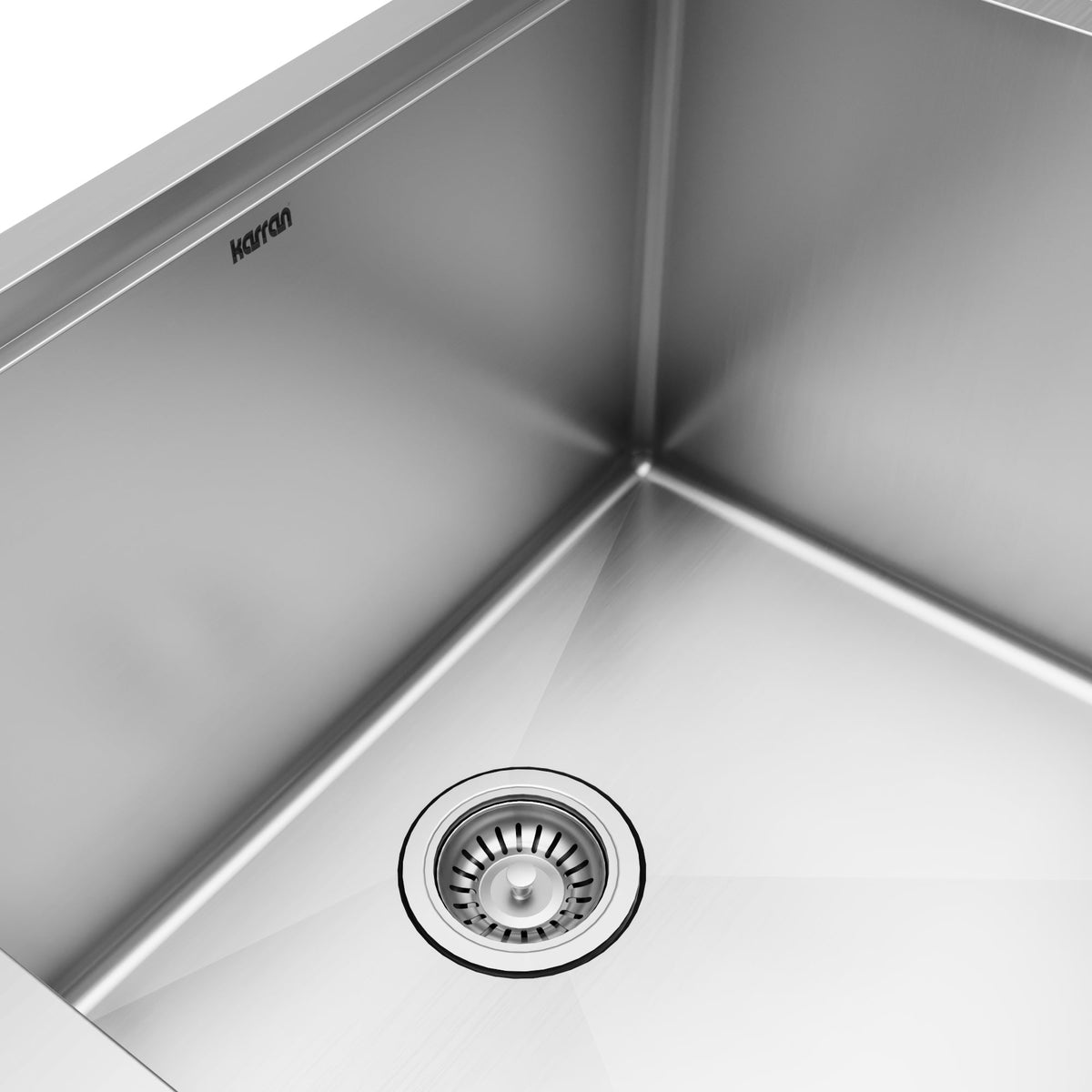 23" Undermount Single Bowl Stainless Steel Workstation Laundry Sink