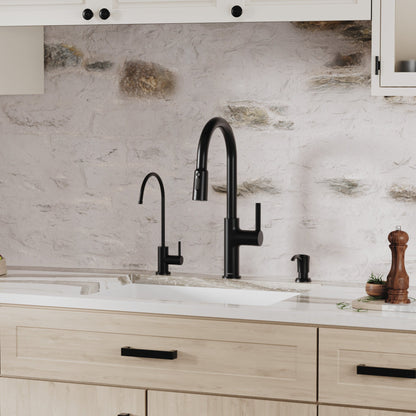 24-3/8" Undermount Single Bowl Quartz Composite Kitchen Sink In White