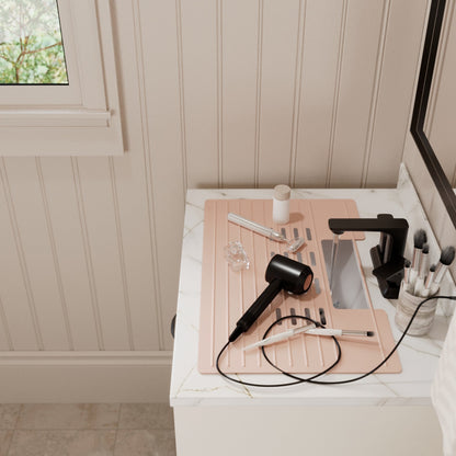 Light Pink Vanity Bowl Mat