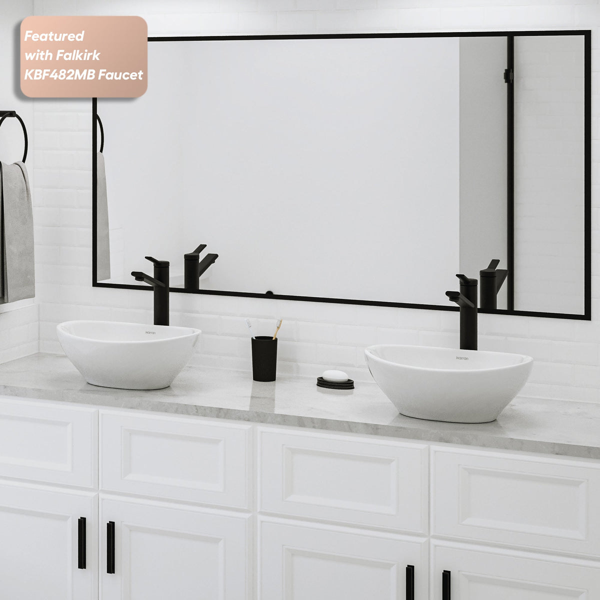 15" Vessel Vitreous China Bathroom Sink In White