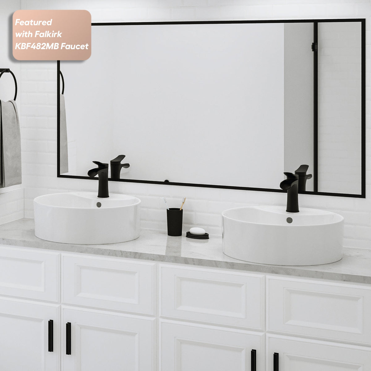 18" Vessel Vitreous China Bathroom Sink In White