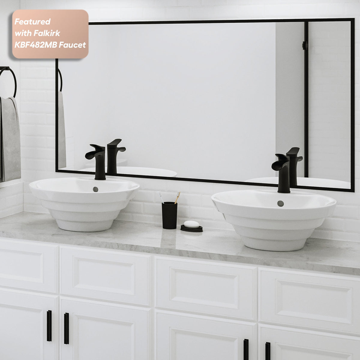18" Vessel Vitreous China Bathroom Sink In White