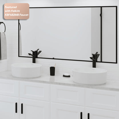 16" Vessel Vitreous China Bathroom Sink In White