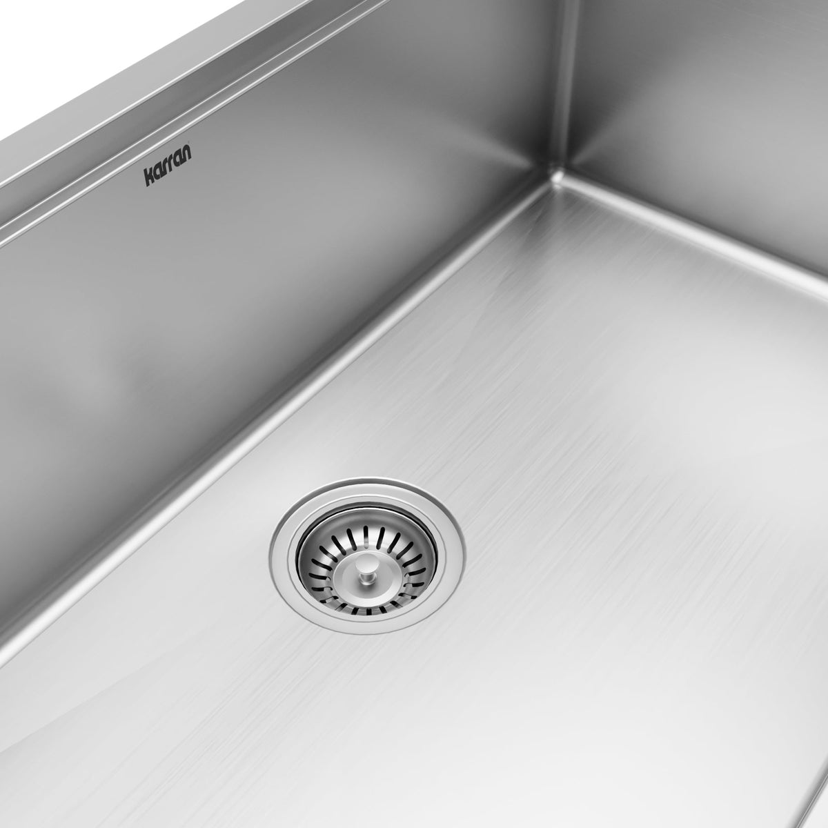 Elite 32" Apron Front Workstation 16 Gauge Single Bowl Stainless Steel Kitchen Sink with Scottsdale Pull-Down Faucet