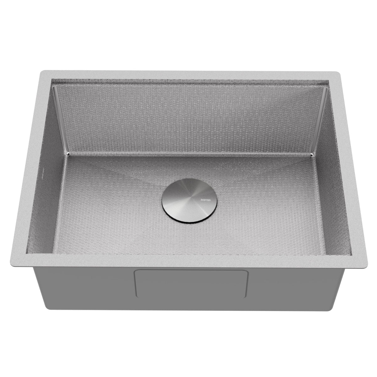 Matrix 24" Undermount Workstation 16 Gauge Single Bowl Stainless Steel Kitchen Sink with Accessories
