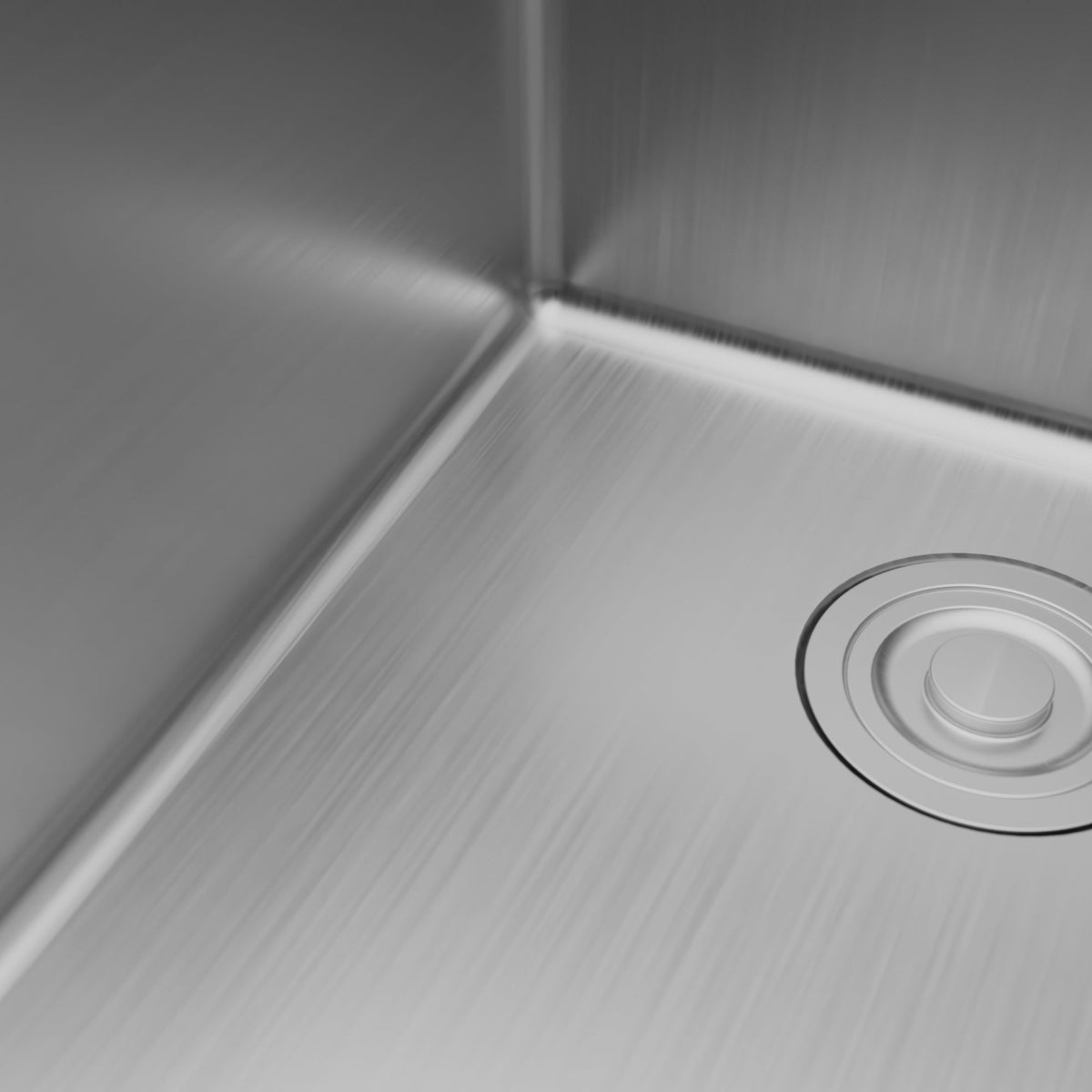 Fusion 28" Top Mount 16 Gauge Single Bowl Stainless Steel Sink with Accessories