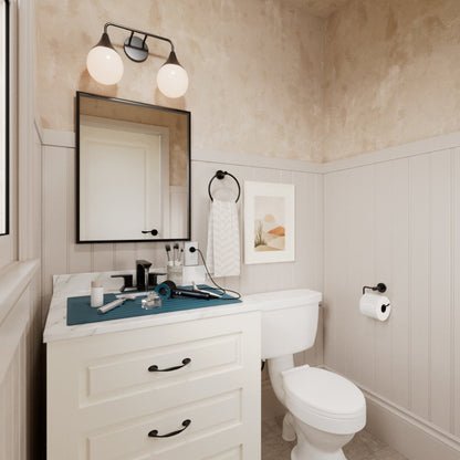 Teal Blue Vanity Bowl Mat