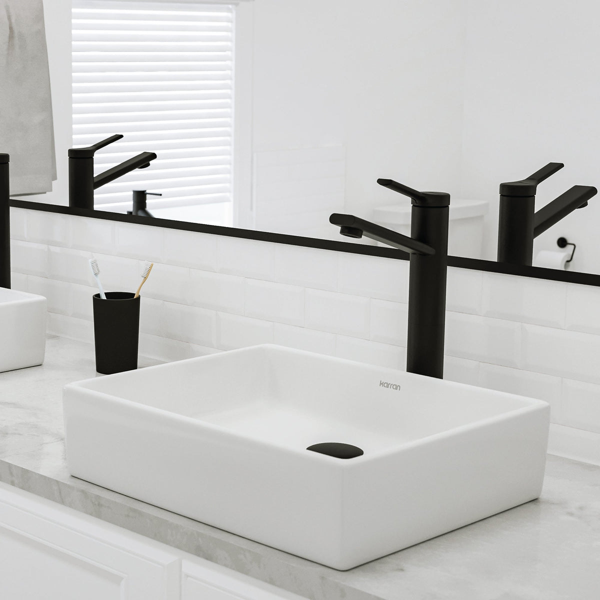 15" Vessel Vitreous China Bathroom Sink In White