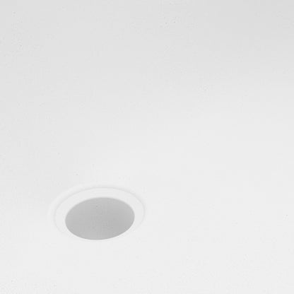 19" Seamless Undermount Quartz Composite Bathroom Sink In White