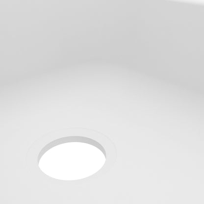 32-7/8" Seamless Undermount Doube Equal Bowl Quartz Composite Kitchen Sink In White
