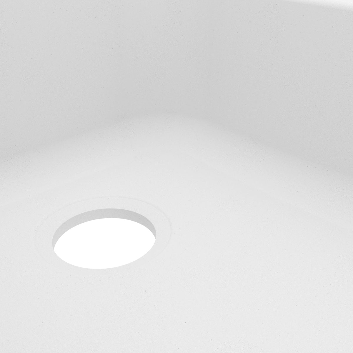 32-3/8" Seamless Undermount Double Offset Bowl Quartz Composite Kitchen Sink In White
