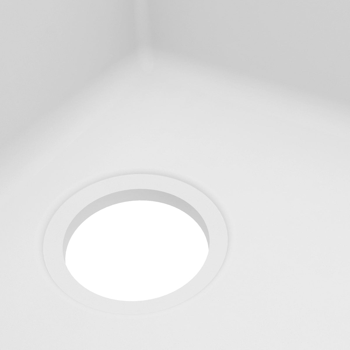 32-1/2" Undermount Double Equal Bowl Quartz Composite Kitchen Sink In White