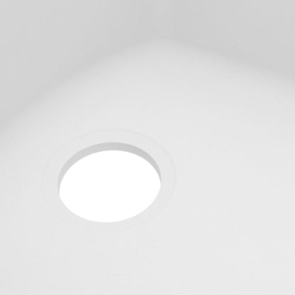 32-1/4" Undermount Double Offset Bowl Quartz Composite Kitchen Sink In White