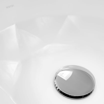 16" Vessel Vitreous China Bathroom Sink In White