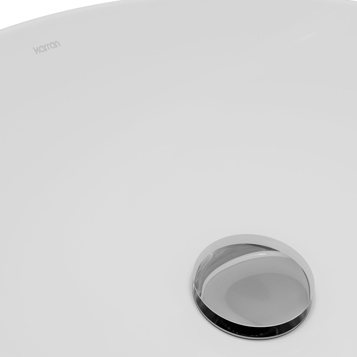 16" Vessel Vitreous China Bathroom Sink In White