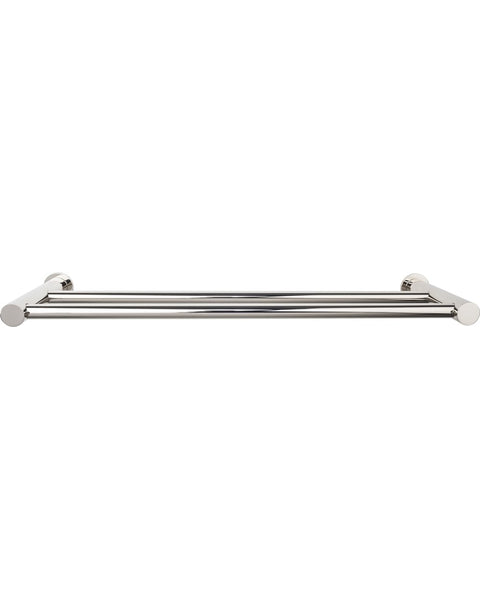 Hopewell Bath Towel Bar 18 Inch Double Polished Nickel
