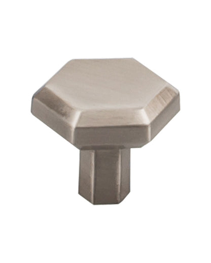 Lydia Knob - Brushed Satin Nickel - 1 1/4 Inch