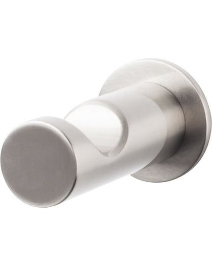 Hopewell Bath Single Hook Brushed Satin Nickel