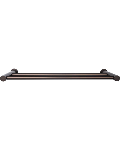 Hopewell Bath Towel Bar 18 Inch Double  Oil Rubbed Bronze
