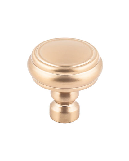 Brixton Rimmed Knob - Honey Bronze