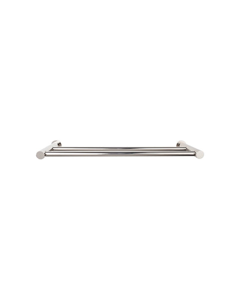 Hopewell Bath Towel Bar 24 Inch Double Polished Nickel