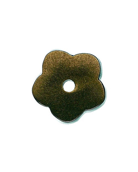 Aspen Flower Backplate 1 Inch Light Bronze