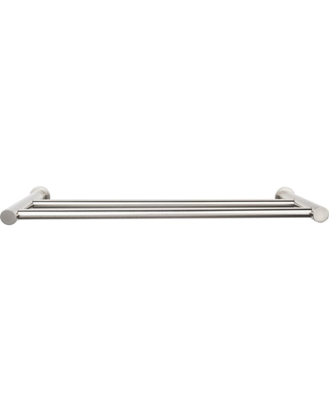 Hopewell Bath Towel Bar 24 Inch Double  Brushed Satin Nickel