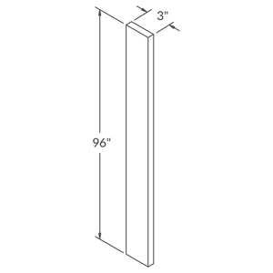 Fabuwood Allure Galaxy Horizon 3"W x 96" Length Filler