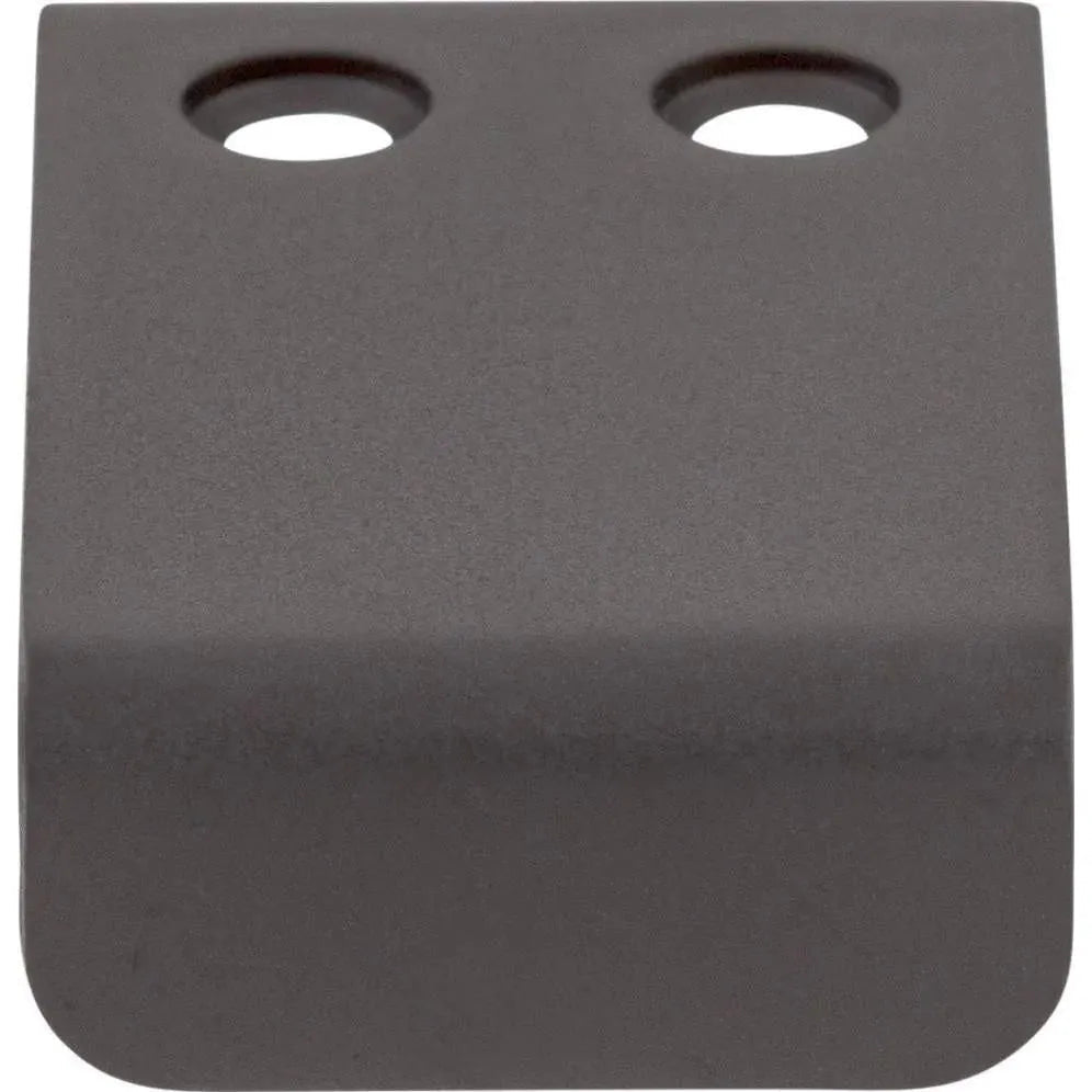 Tab Pull 1 Inch Flat Black - 7 / 16 Inch Pull