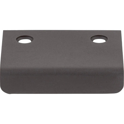 Tab Pull 2 Inch Flat Black - 11 / 4 Inch Pull