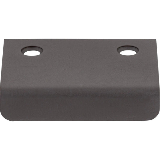 Tab Pull 2 Inch Flat Black - 11 / 4 Inch Pull