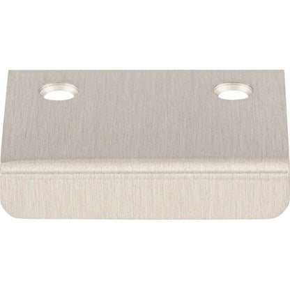 Tab Pull 2 Inch Brushed Satin Nickel 11 / 4 Inch Pull