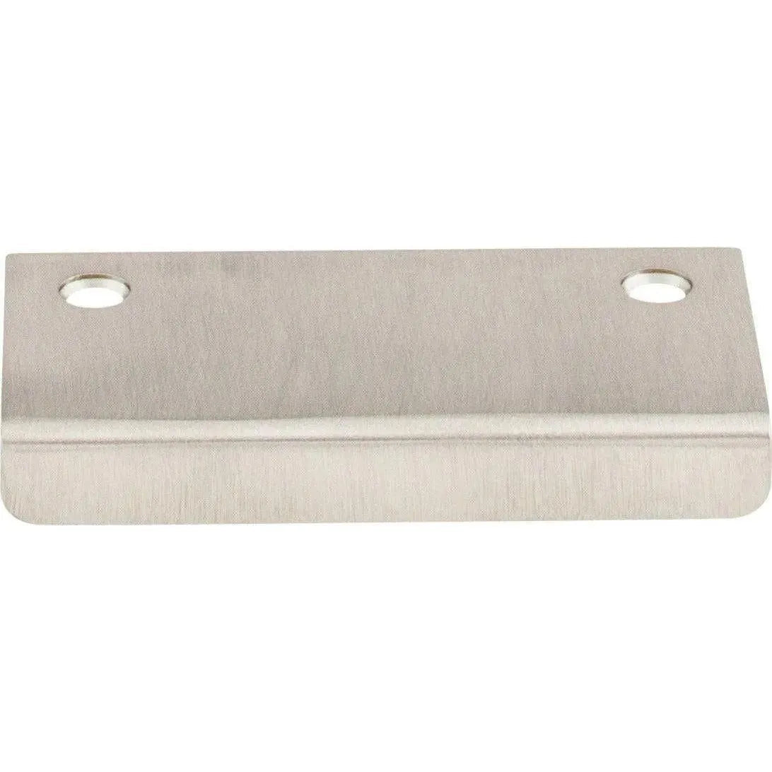 Tab Pull 3 Inch Brushed Satin Nickel - 21 / 4 Inch Pull