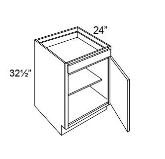 ADA BASE CABINETS - Fabuwood Hallmark Pecan