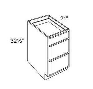 ADA - VANITY DRAWER BASE CABINETS - Discovery Frost