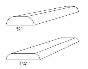 MOLDING - BATTEN MOLDING - Fabuwood Wellington Cinnamon