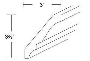 MOLDING - CROWN MOLDING - Wellington Cinnamon