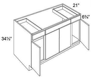 VANITY SINK BASE COMBO CABINETS - Wellington Cinnamon