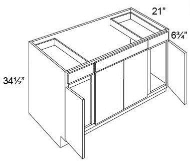 VANITY SINK BASE COMBO CABINETS - Elite Cinnamon