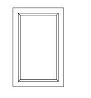 DECORATIVE DOOR PANEL - Fabuwood Elite Cinnamon