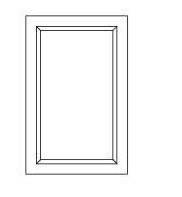 DECO DOOR PANEL - Fabuwood Galaxy Frost