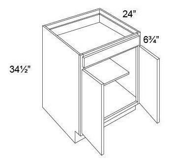 BASE -DOUBLE DOOR CABINETS - Fabuwood Elite Merlot