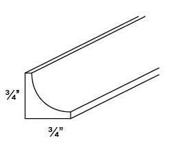 MOLDING - INSIDE CORNER MOLDING - Fabuwood Wellington Cinnamon
