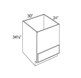 BASE MICROWAVE CABINETS - Fabuwood Classic Shaker Brandy