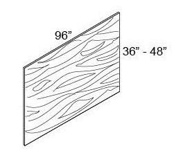 PANEL - FINISHED PLYWOOD PANEL- Fabuwood Elite Cinnamon
