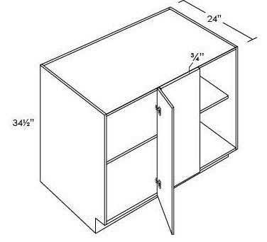 BLIND BASE CABINETS - Fabuwood Prima Bianco