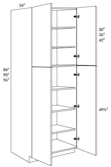PANTRY- Fabuwood Prima Bianco