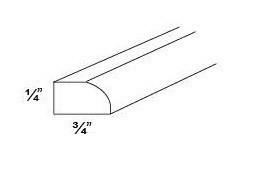 MOLDING - SIMPLE SCRIBE MOLDING - Fabuwood Wellington Cinnamon