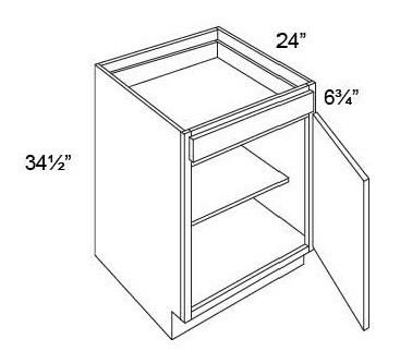 BASE - SINGLE DOOR CABINETS - Fabuwood Wellington Ivory