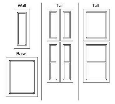 WAINSCOT END PANELS - Fabuwood Wellington Cinnamon